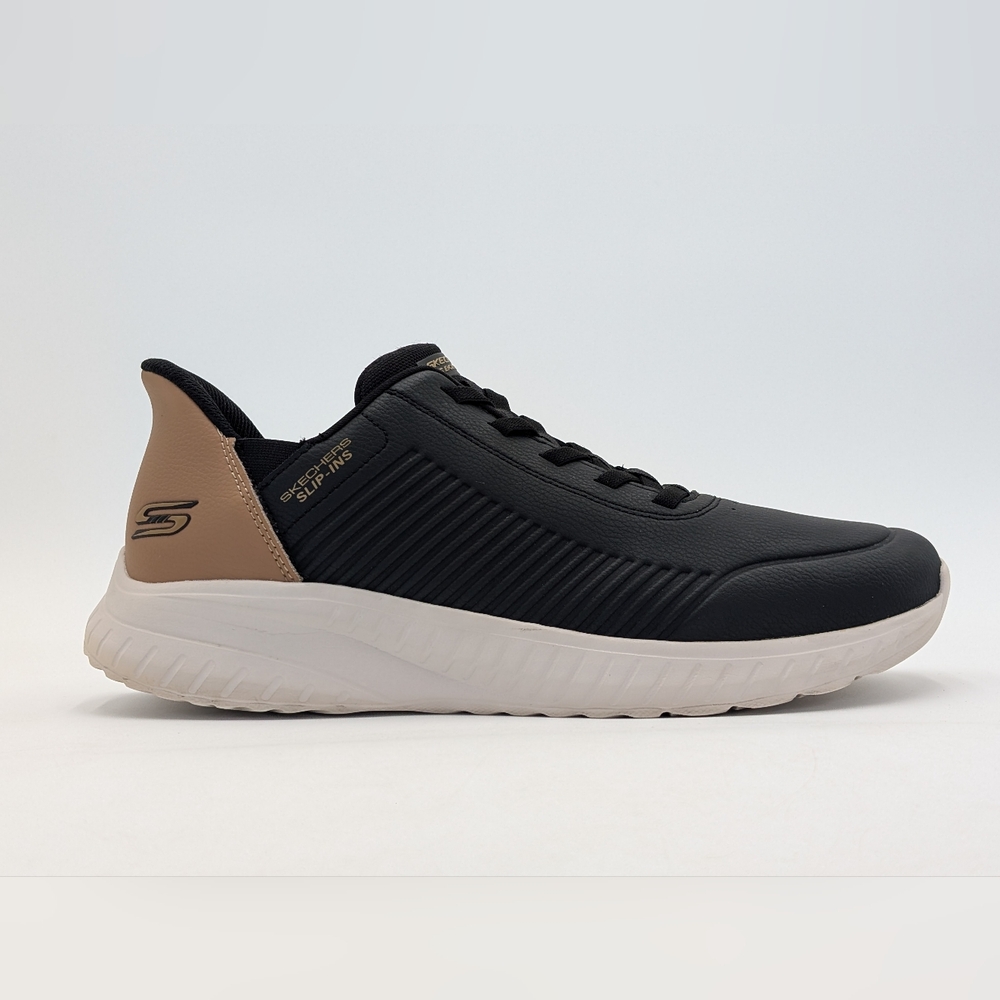BOBS By Skechers™ Sz 12 Hands Free Slip-On Blk Sneaker Comfort Sole Heel Pillow - Picture 6 of 17